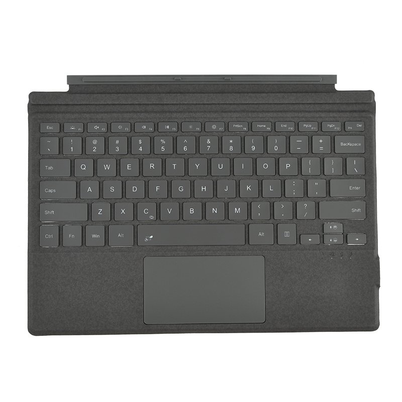 For Microsoft Surface Pro 7 12.2 wireless Keyboard with touch pad and RGB Rainbow backlight keyboard tablet protect cover case