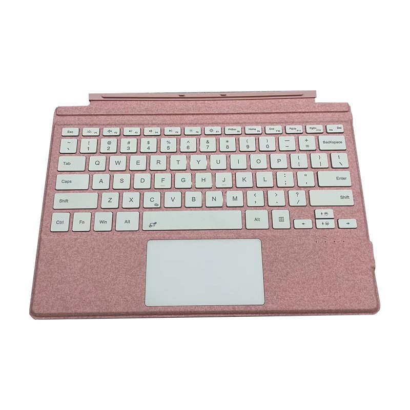 For Microsoft Surface Pro 7 12.2 wireless Keyboard with touch pad and RGB Rainbow backlight keyboard tablet protect cover case