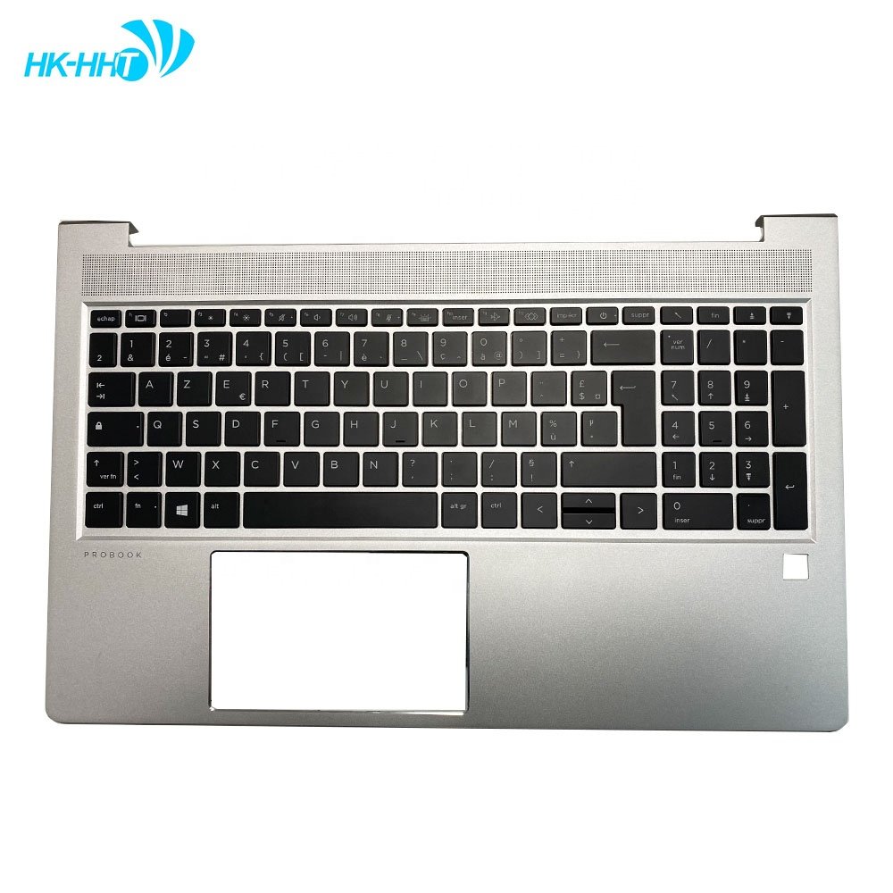 HK-HHT N45680-051 Laptop Palmrest Upper Case with French keyboard assembly for HP Elitebook 650 G10