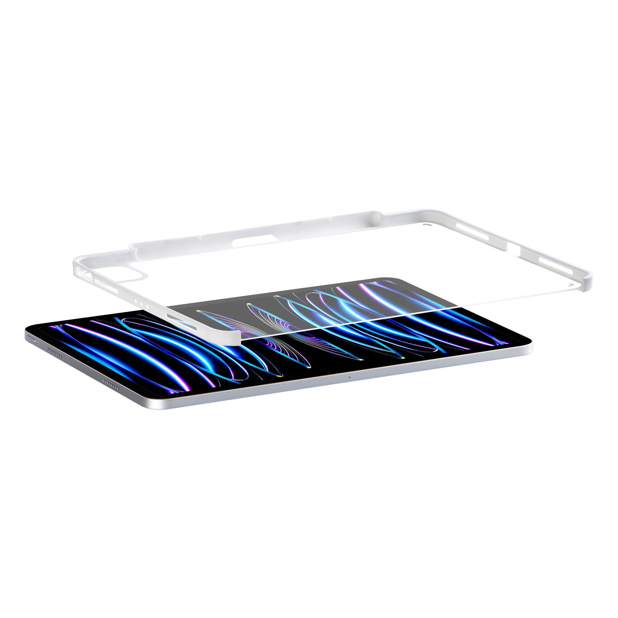 Keyboard Cover For iPad Pro 11" 2018-2022 For iPad Air5 Air4 10.9 Inch 2022 2020 Tablet Magnetic BT Colorful Backlight Magic TPU