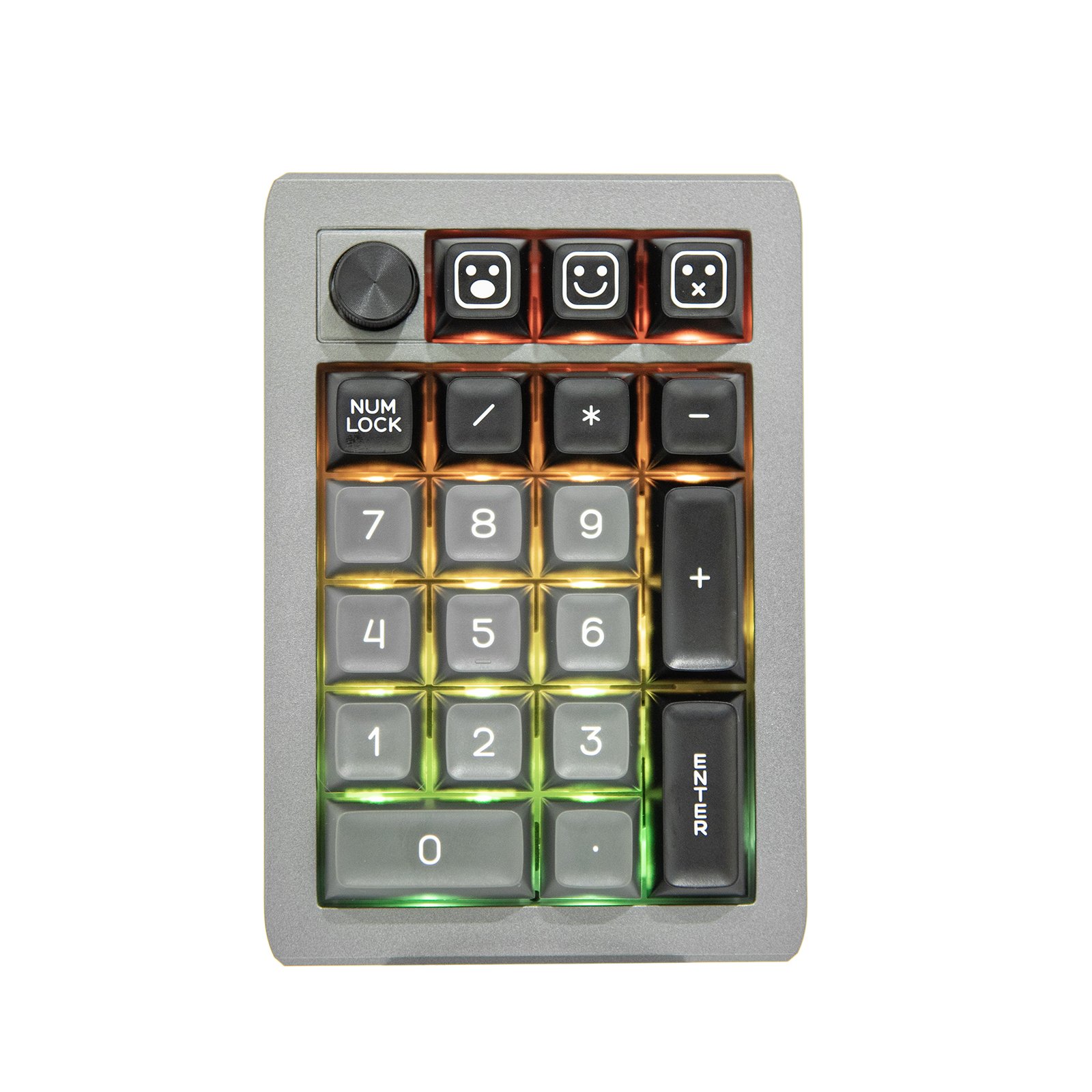 EPOMAKER EK21 VIA Gasket Hot Swappable mini keyboard with numpad numpad rgb hot-swap wired keyboard computer keyboard