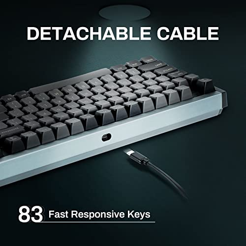 Custom Logo Luxury Aluminum USB Wired Teclado Gamer Office Computer Keyboard Low Profile Gaming Mechanical Keyboard