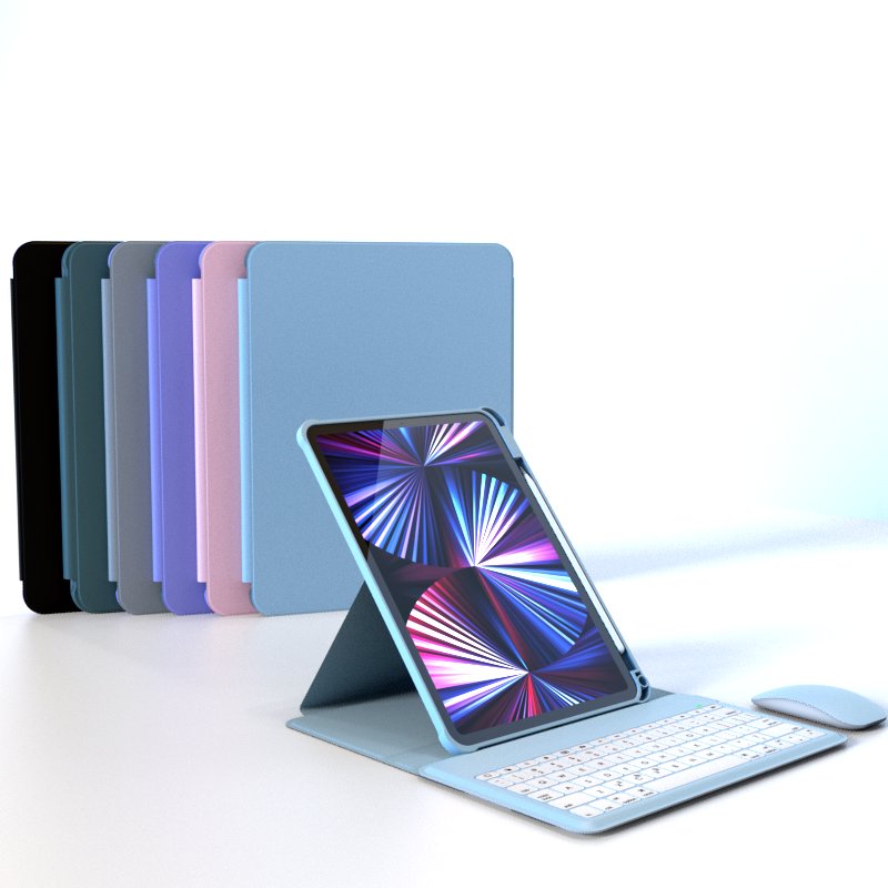 touchpad keyboard case backlit keyboard case inch cover for ipad pro 11 air 4 5 with keyboard
