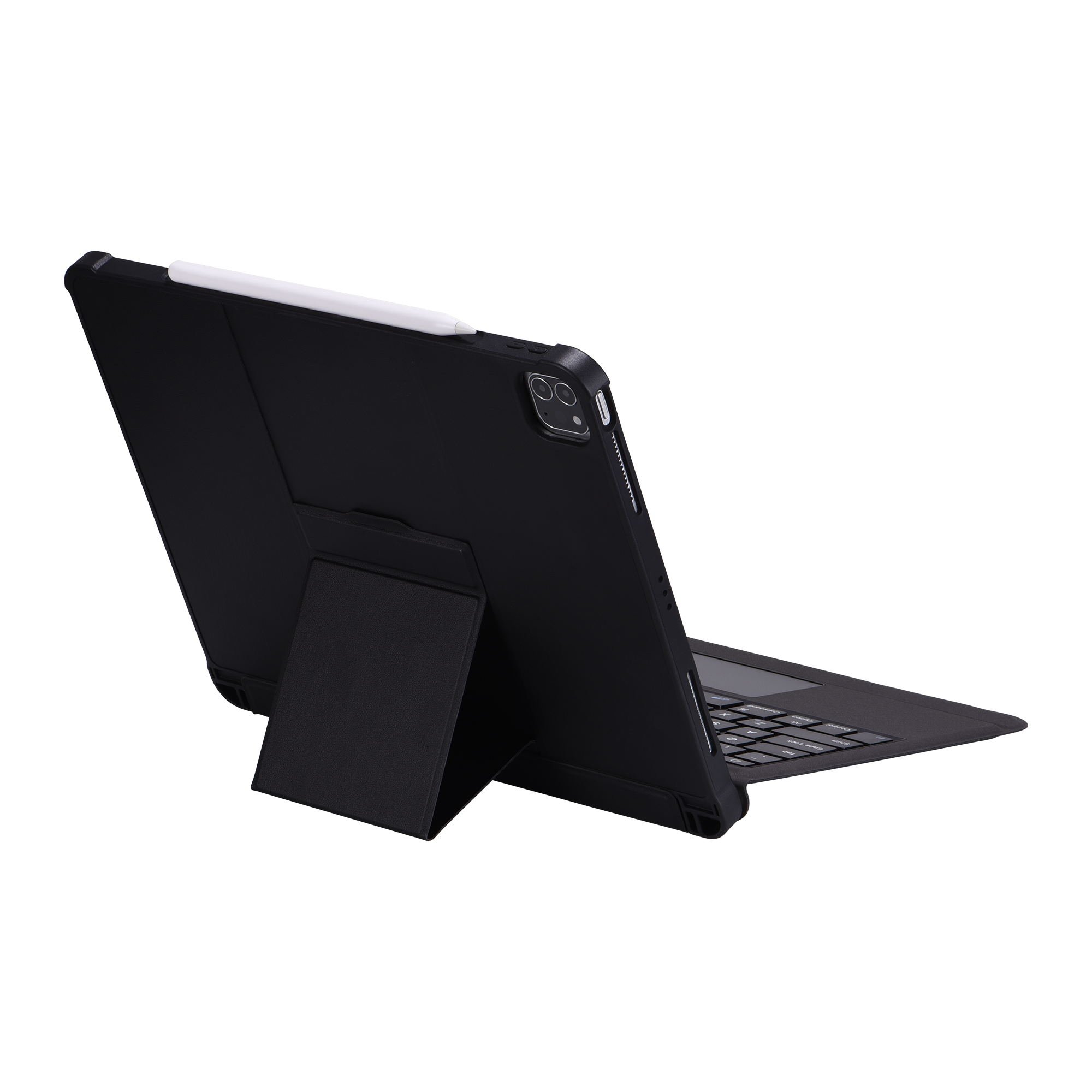 2021 Trackpad Keyboard Case For Apple iPad 12.9 inch TYPE C BT 5.0 Touchpad keyboard Detachable TPU Cover