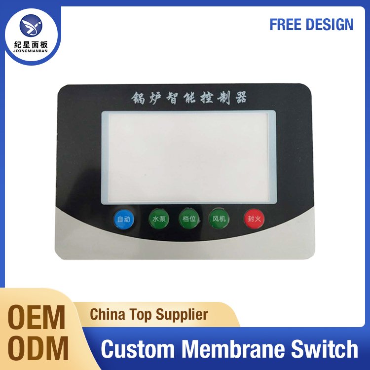 Custom Manufacturer Waterproof Keypad Keyboard Button Panel Membrane Switch