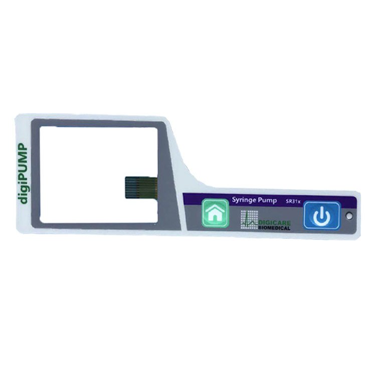 led window poly dome membrane switch