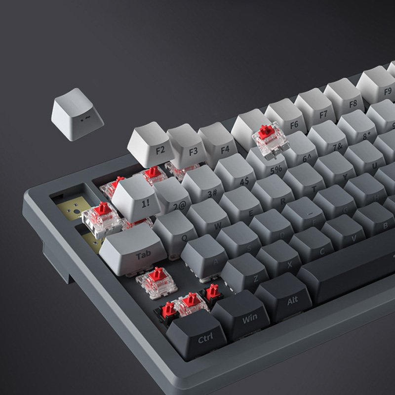 Computer Wired Key Board Gaming Keyboards with RGB Backlit 99 Keys Mechanical Gamer Keyboard