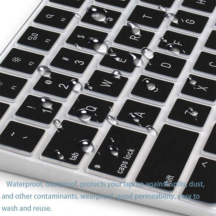 Custom Silicone Keyboard Cover Imac Keyboard Cover Silicone Keyboard Protector For Mac Pro 13 Inch Laptop Chromebook