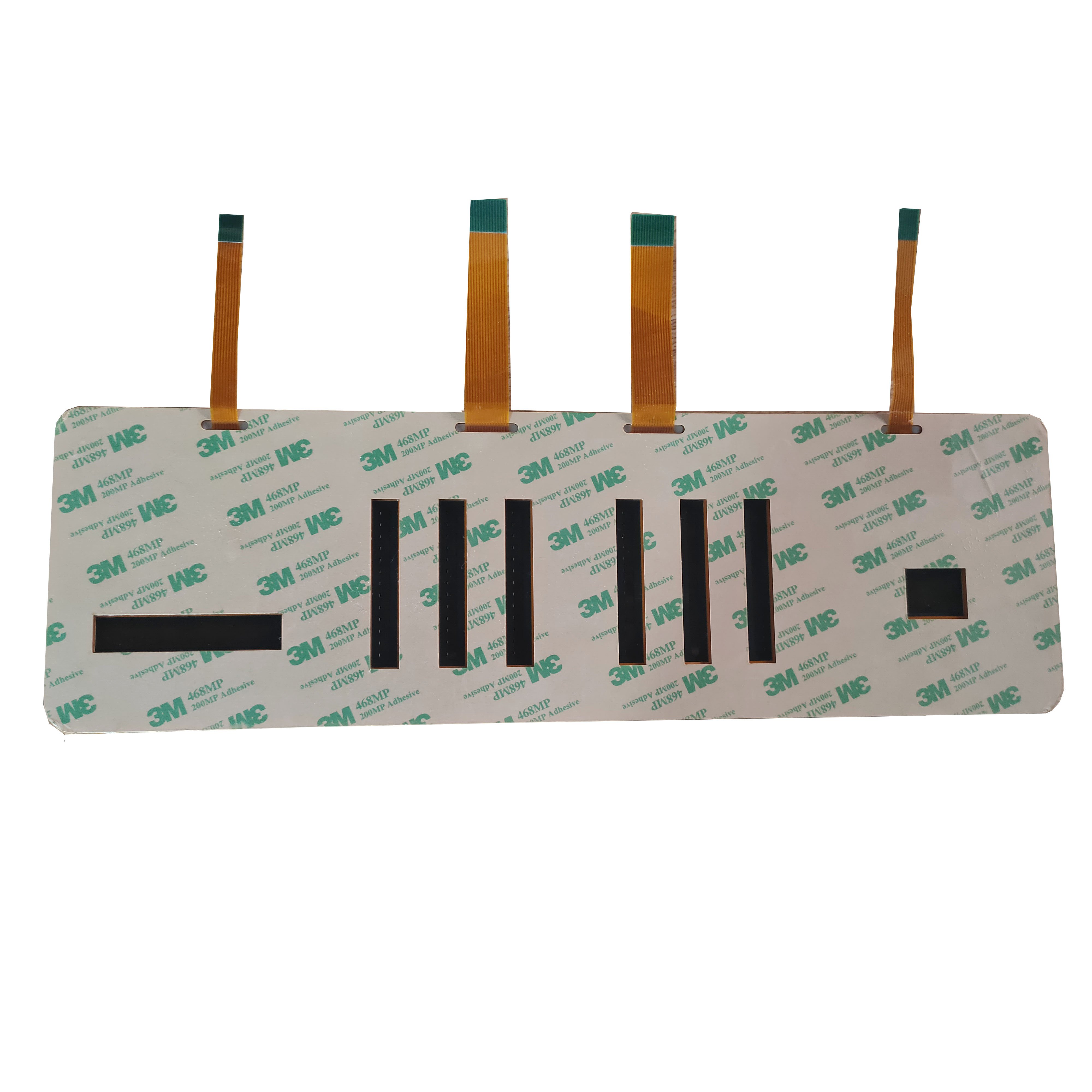 Professional membrane panel switch supplier flat non-tactile membrane keyboard switch