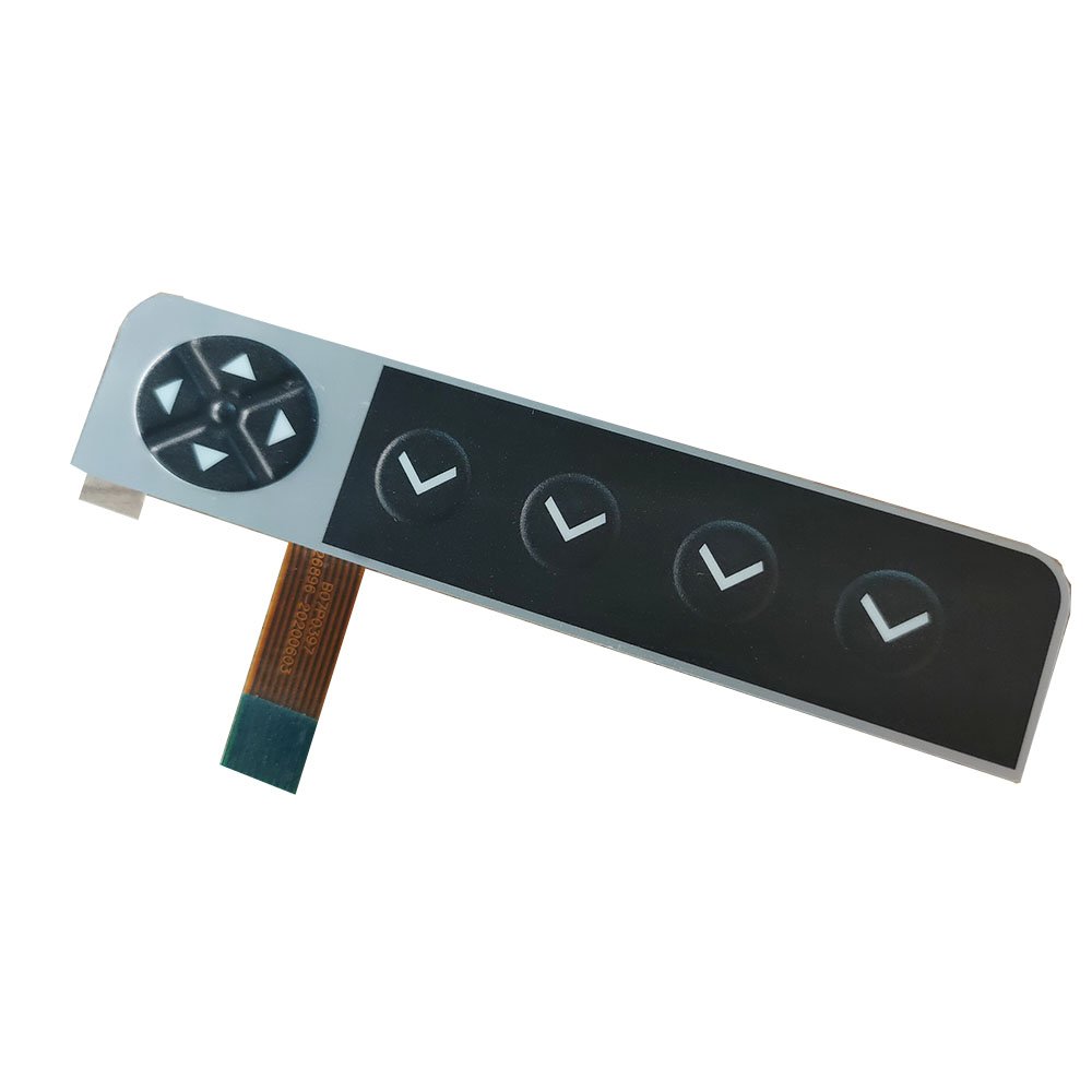 Professional membrane panel switch supplier flat non-tactile membrane keyboard switch