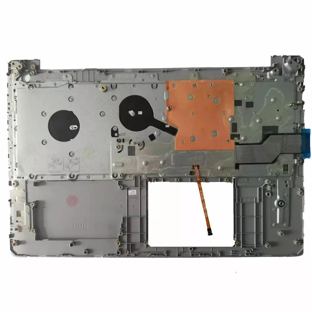 Wholesale Laptop Cover With Backlit Keyboard Silver Palmrest Upper Case for Dell Inspiron 15 5570 5575 MR2KH 0MR2KH