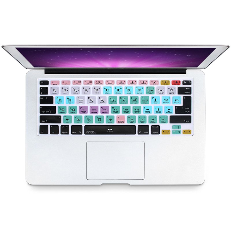 Functional custom Spanish Silicone Desktop Computer Keyboard Cover Skin for Mac Old 13inch
