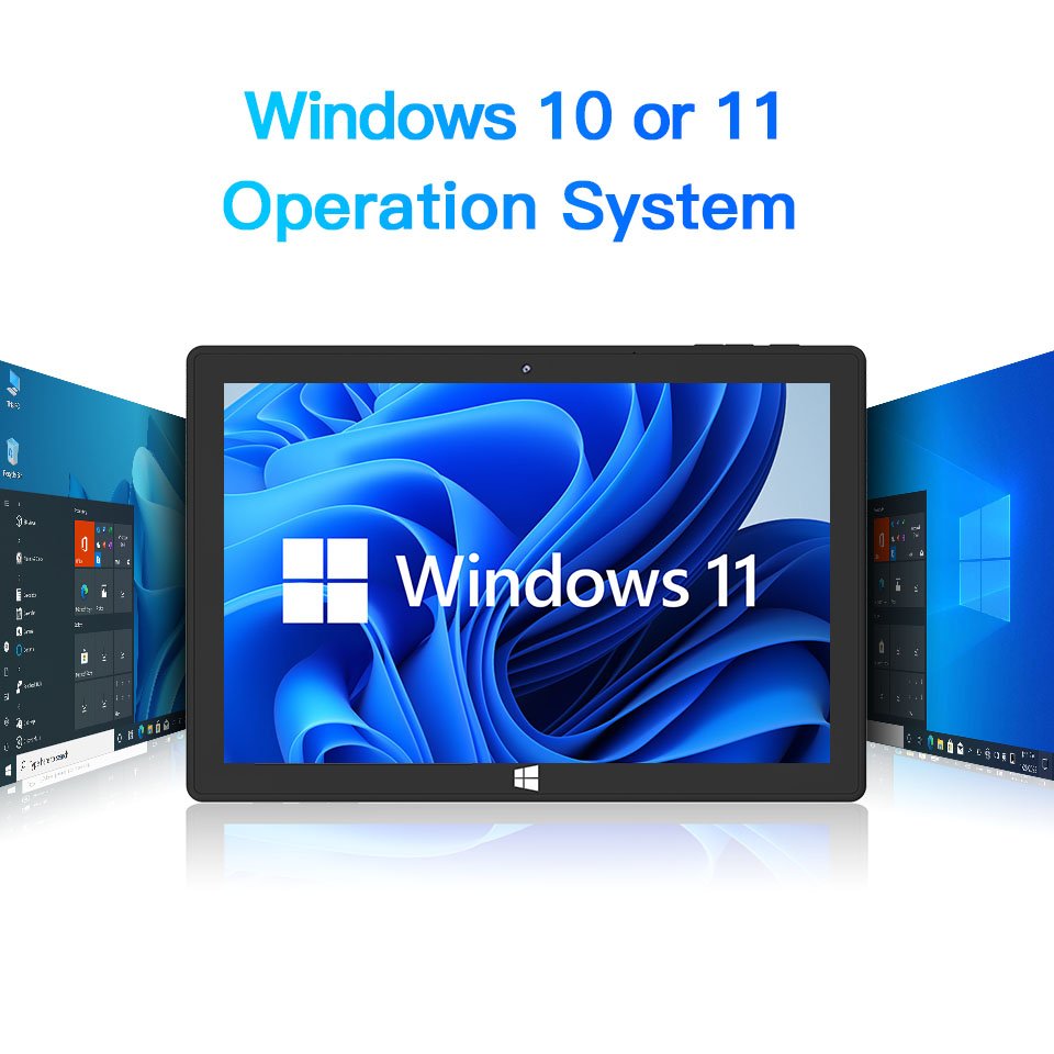 Winpad BT302 10.1 Inch Windows 11 Tablet with Keyboard Cover Intel Quad Core New for Business Use