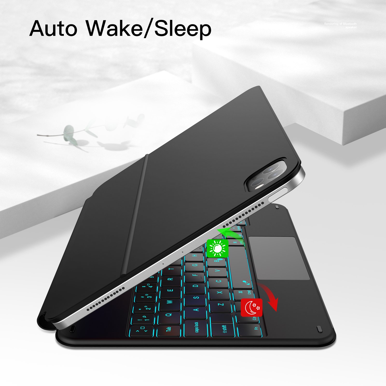 Multi-functional Touch pro 11&ipad 10th air 4Wireless Keyboard Cover For Ipad Pro 11 Magic Keyboard