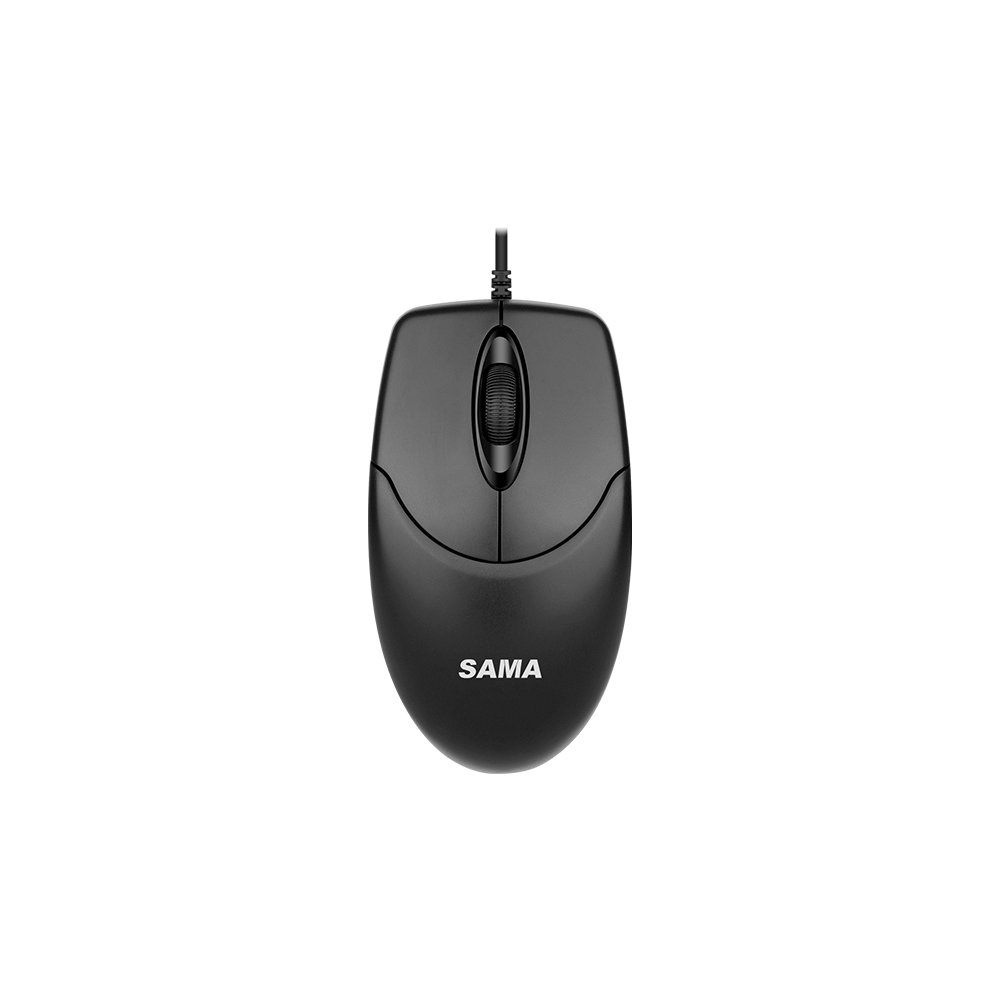 SAMA Best Seller Keyboard and Mouse Set Wired 104 Keys Black Keyboard and Mouse Combos