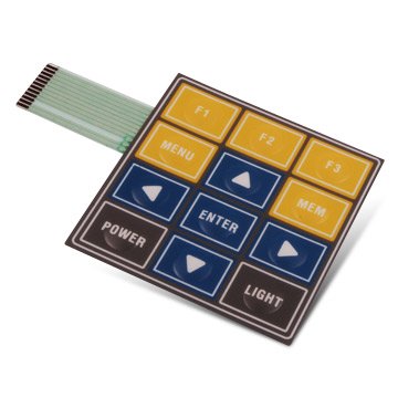 Customized Keypad Membrane Switch Membrane Keyboard Front Panel Boards For Electronics