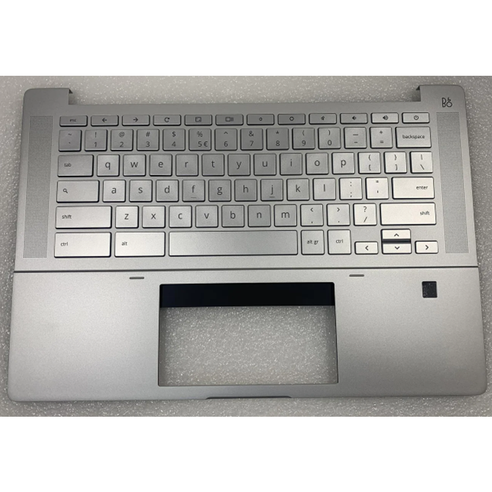 M03451-031 Palmrest Keyboard Assembly Silver for HP Chromebook Pro C640