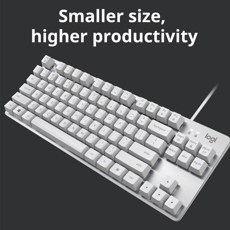 Best Price Logitech K835 Mini Mechanical Green shaft black Wired Keyboard Gaming office Keyboard