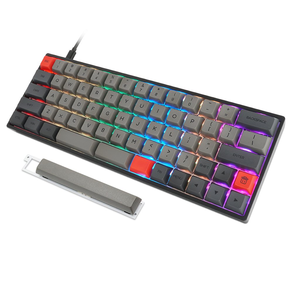 Skyloong hotsale hot swap gk64x gk64xs gaming mechanical keyboard 60% 61keys diy keyboards kit