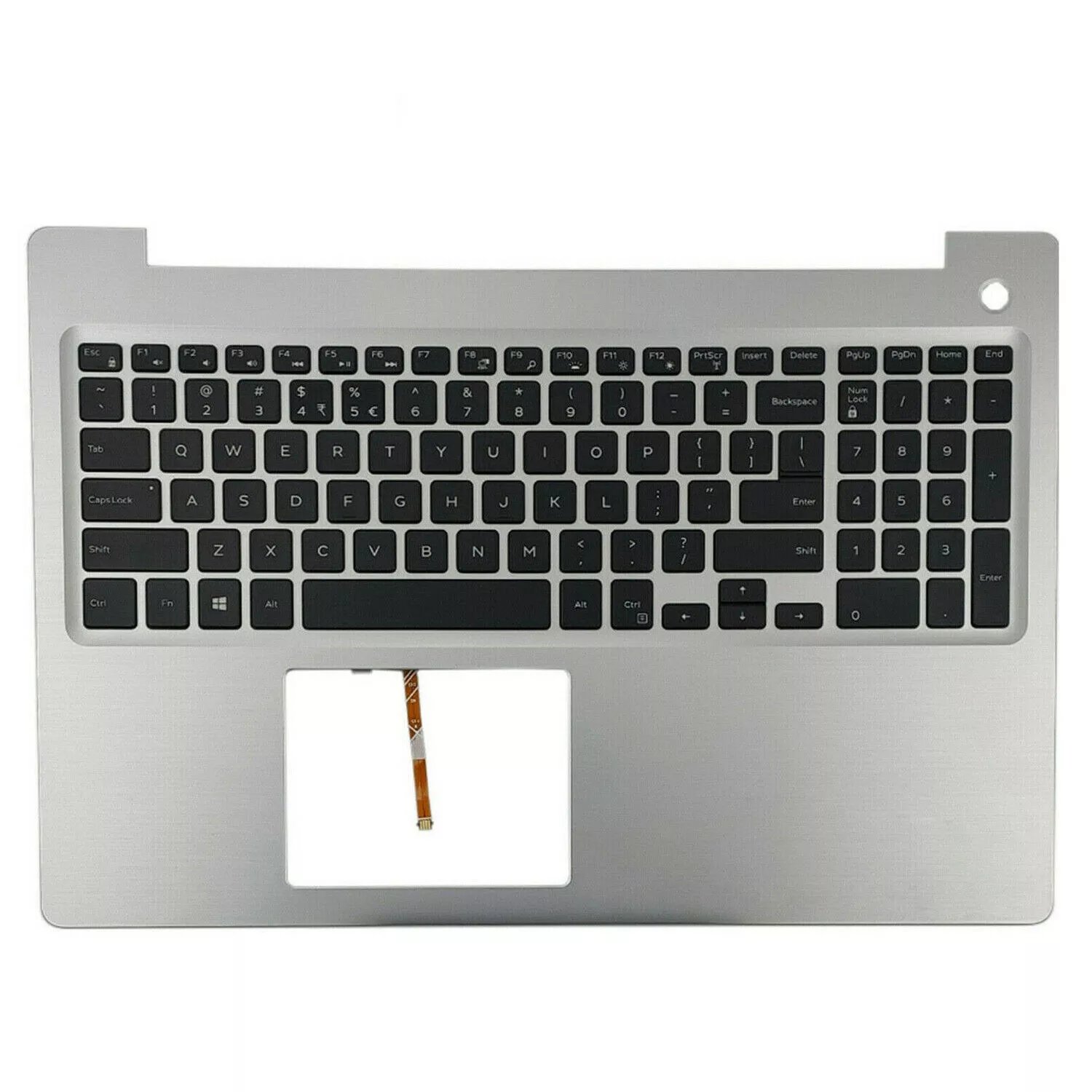 Laptop Covers For Dell Inspiron 15 5570 5575 Palmrest Backlit Keyboard US 0MR2KH MR2KH Silver Top Case