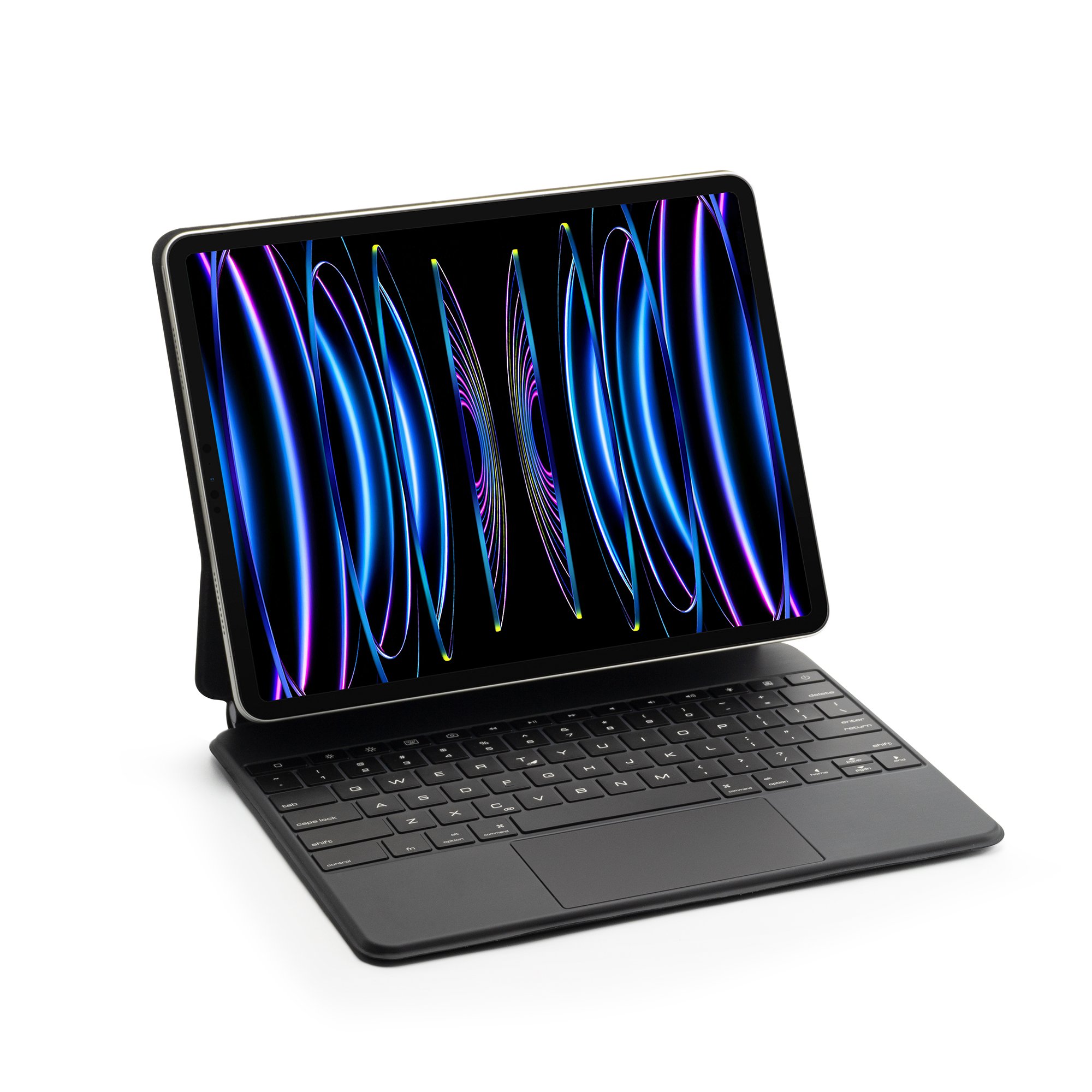 Direct Sales Wireless Bt Smart Trackpad Keyboard Cover for iPad Pro12.9inch With Backlit Magnetic Keyboard Case Custom Language