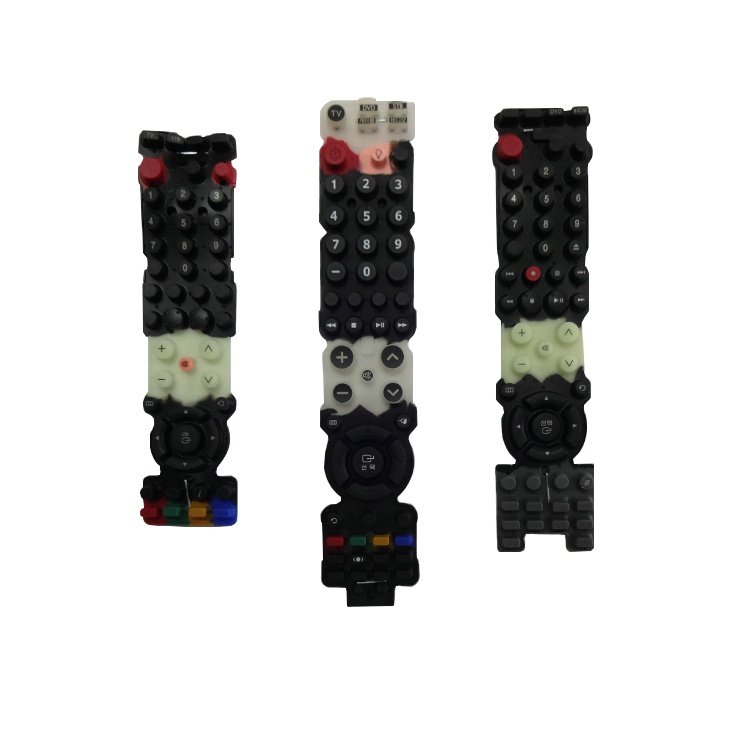 Customized Silicone Rubber Keypad factory price silicone button with conductive carbon pill