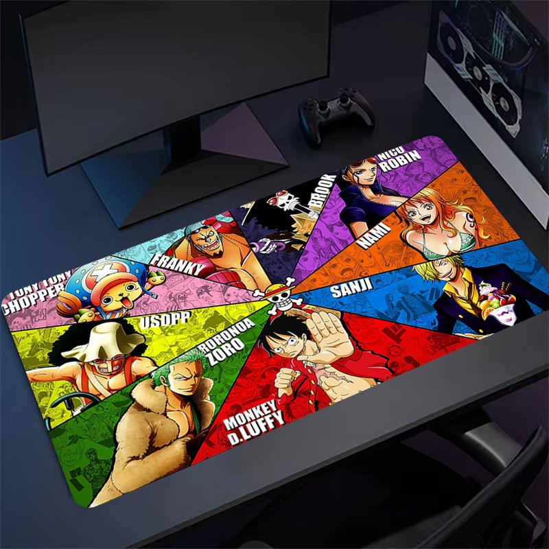Large Mouse Pad, Desk Mat XL Anime Mouse Pad Desk,Extended Gaming Mouse PadStitched Edge Desk Pad Desk Cover Desk Accessories