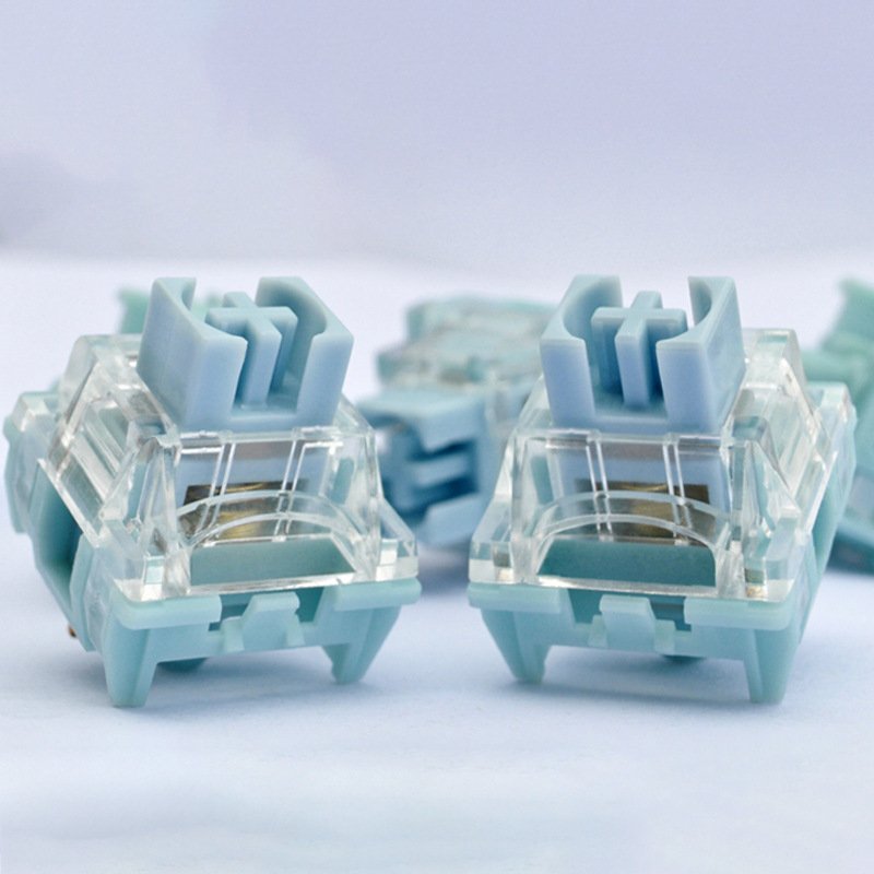 Spot wholesale TTC monthly white axis silent dustproof wall mechanical keyboard section axis customized DIY hot swappable switch