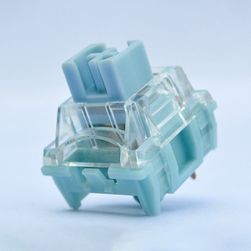 Spot wholesale TTC monthly white axis silent dustproof wall mechanical keyboard section axis customized DIY hot swappable switch