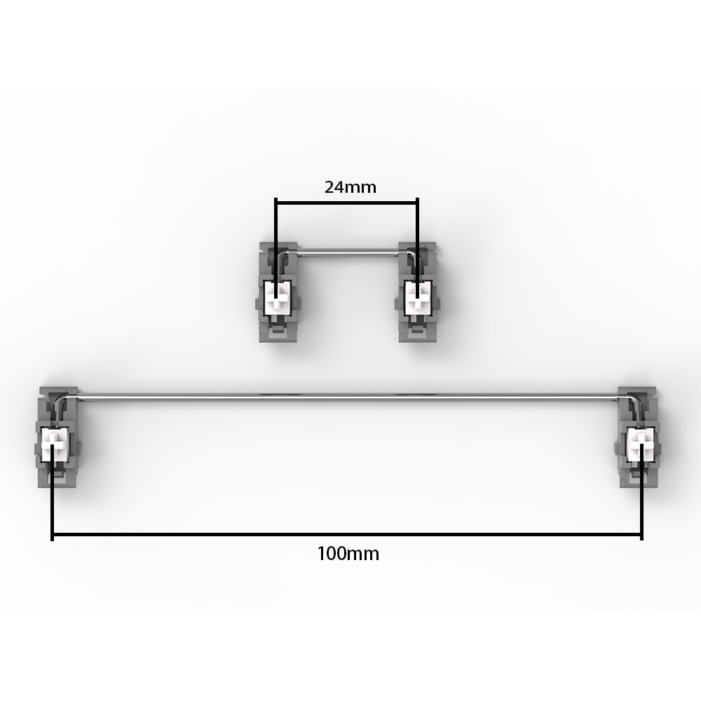 Factory outlet satellite switch POM V3 7+1 series blue white and keycap series Mechanical keyboard switch