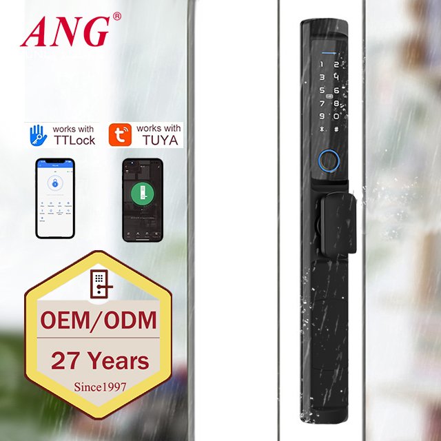 Tuya Electric Lock For Glass Door Security Waterproof Outdoor Tuya Wifi Key Door Lock For Home
