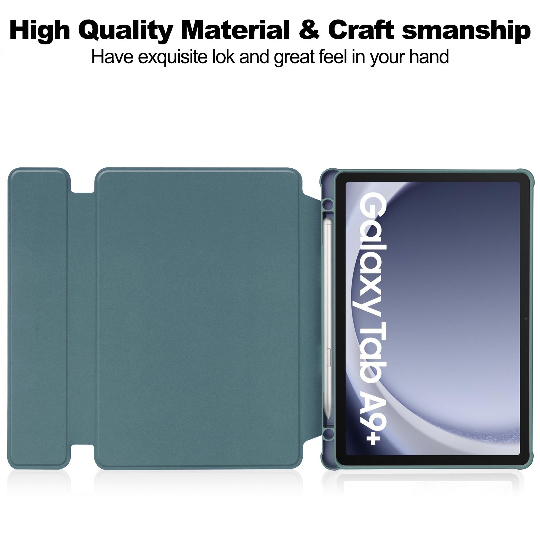 [Case For Samsung Tab A9] [ Case For Samsung Tab A9 Plus ]Detachable Magnetic Smart Keyboard Case For Samsung Galaxy Tab A9 Plus