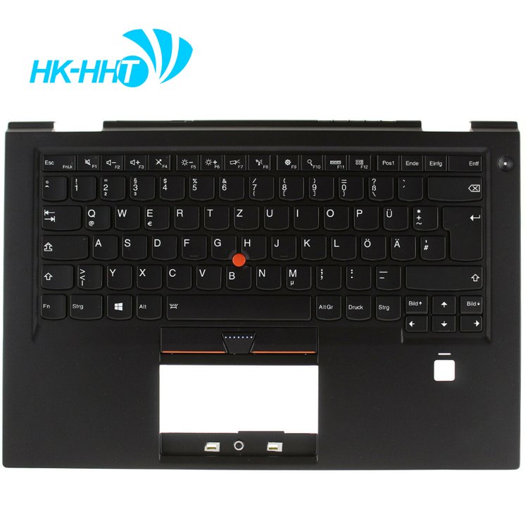 HK-HHT new German keyboard for lenovo Thinkpad X1 Carbon 4th Gen 2016 with palmrest cover