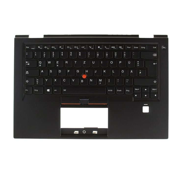 HK-HHT new German keyboard for lenovo Thinkpad X1 Carbon 4th Gen 2016 with palmrest cover