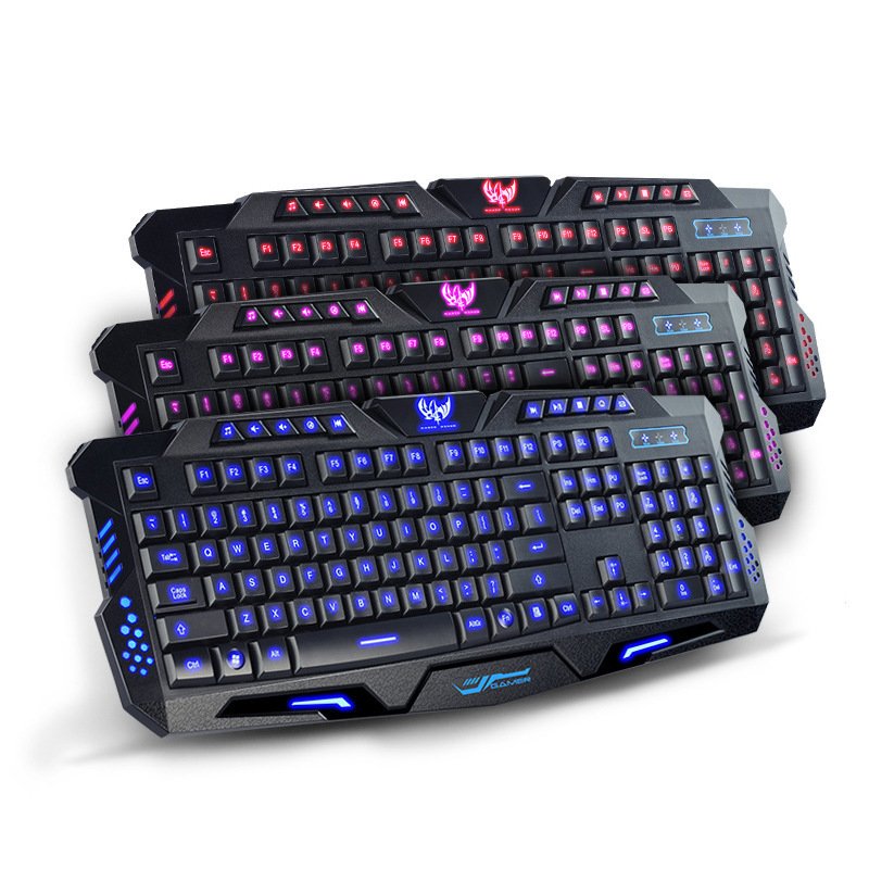 Backlight X Architecture Keyboard Gaming Esports Crackle Version Three-color Usb Mechanical Desktop Wired Mechanical Keypad