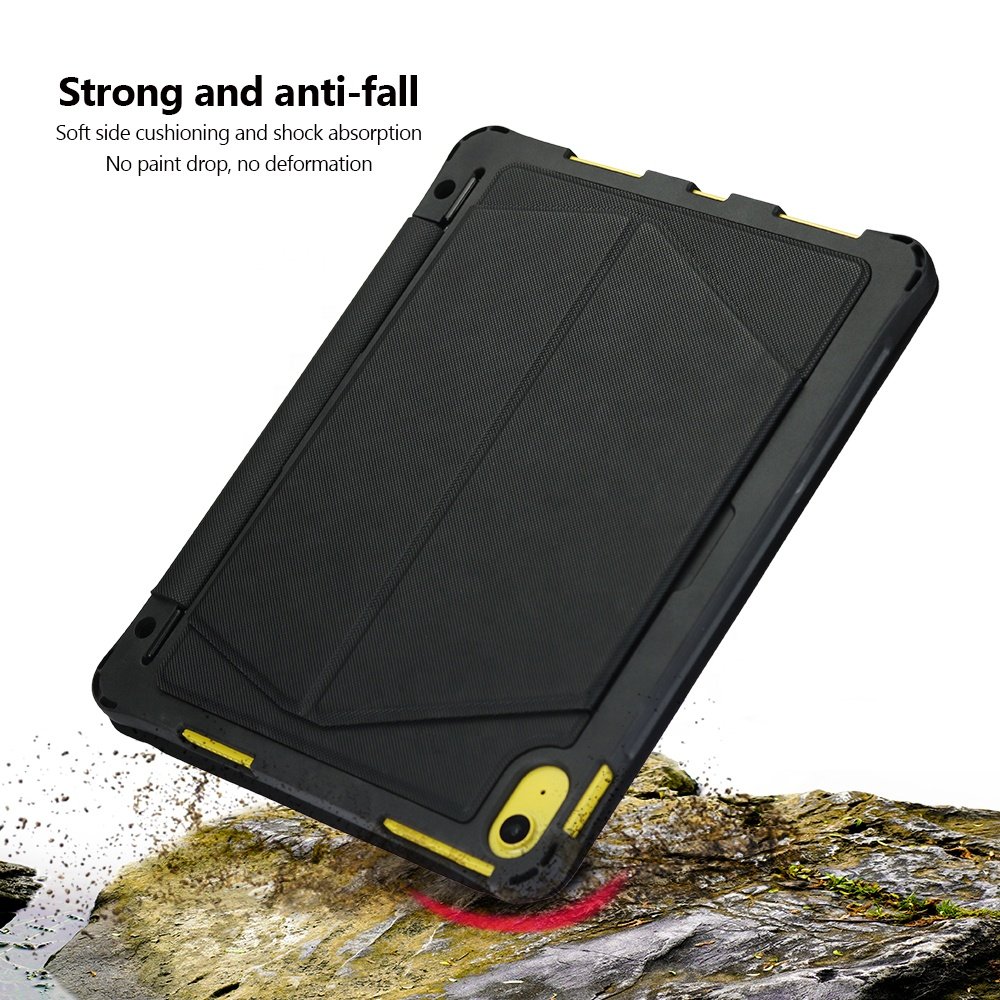 Hard PC Detachable Mechanical Keyboard Case for iPad Pro 12.9 with Pencil Slot Leather Tablet Cover keyboard case for iPad 10th