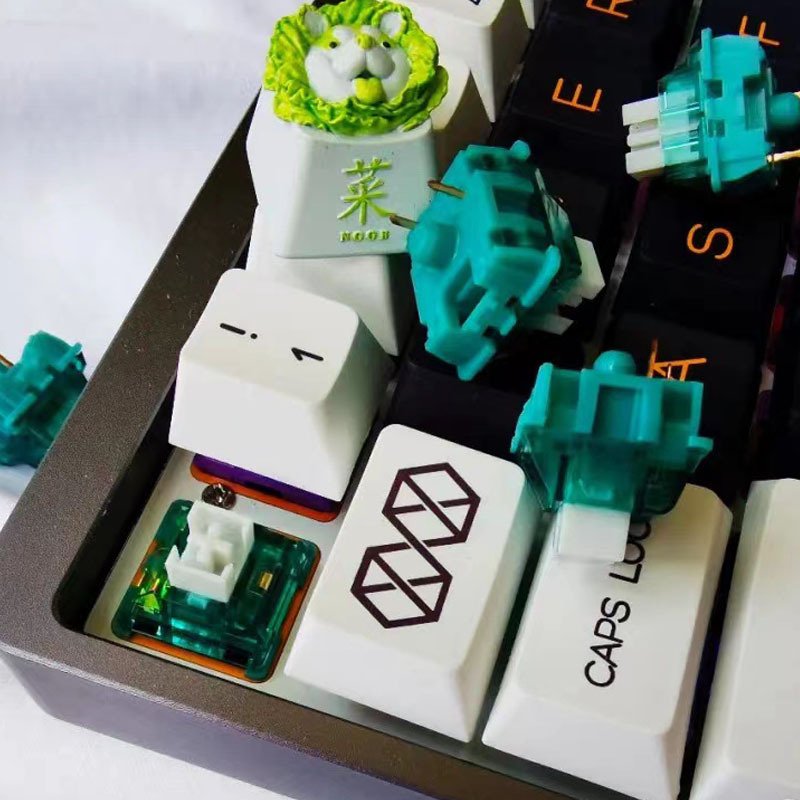 Original Gateron Silver Wireless Gaming Mechanical Keyboard Switches High Quality for Optimal Gaming Experience
