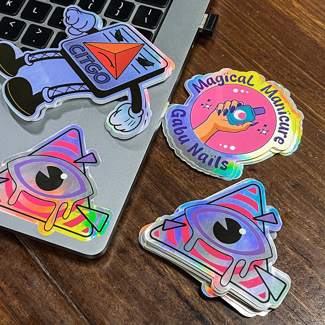 Customised printing logo stickers skin cover laptop graffiti custom die cut stickers waterproof vinyl adhesive stickers