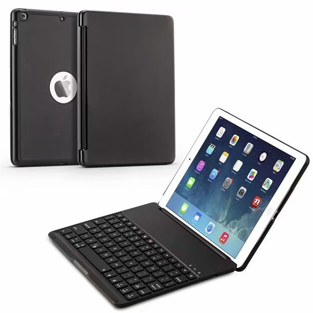 Popular aluminum alloy Smart Wireless Keyboard Case For Apple Ipad Air1/2 Ipad Pro 9.7/Ipad 9.7(2017/2018)