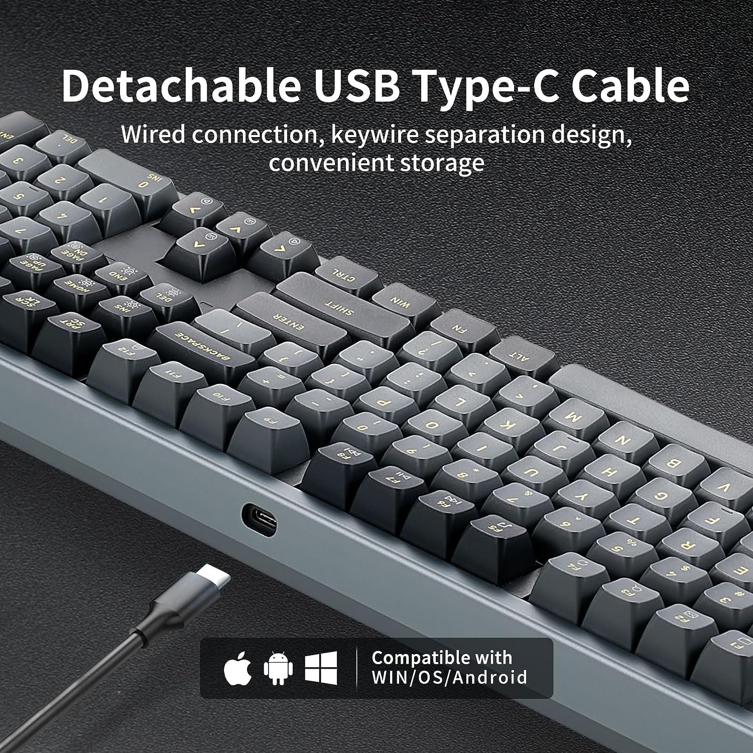 Aluminum Keyboard 75% RGB Backlight PBT Keycap Custom Ergonomic Mechanical Keyboard 87keys For Gamer