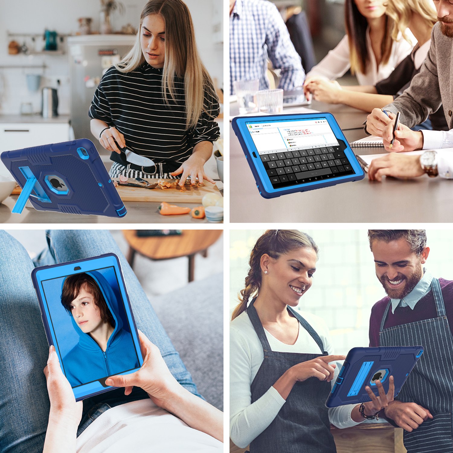 Perfect Quality Colorful 10.2 Inch Kids Universal Keyboard Office Education School Tablet Case Cover For Ipad