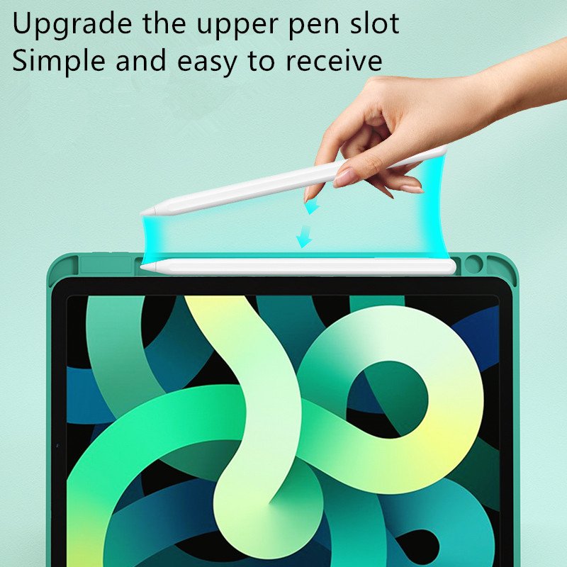 functional design For iPad Keyboard Cover Pro11 Air4 10 9 Case with pen slot