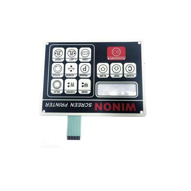 Golden Supplier Membrane Switch Keypad Paneledan Se-3 Membrane Keypad Keypad Membrane For Gilbarco Pump