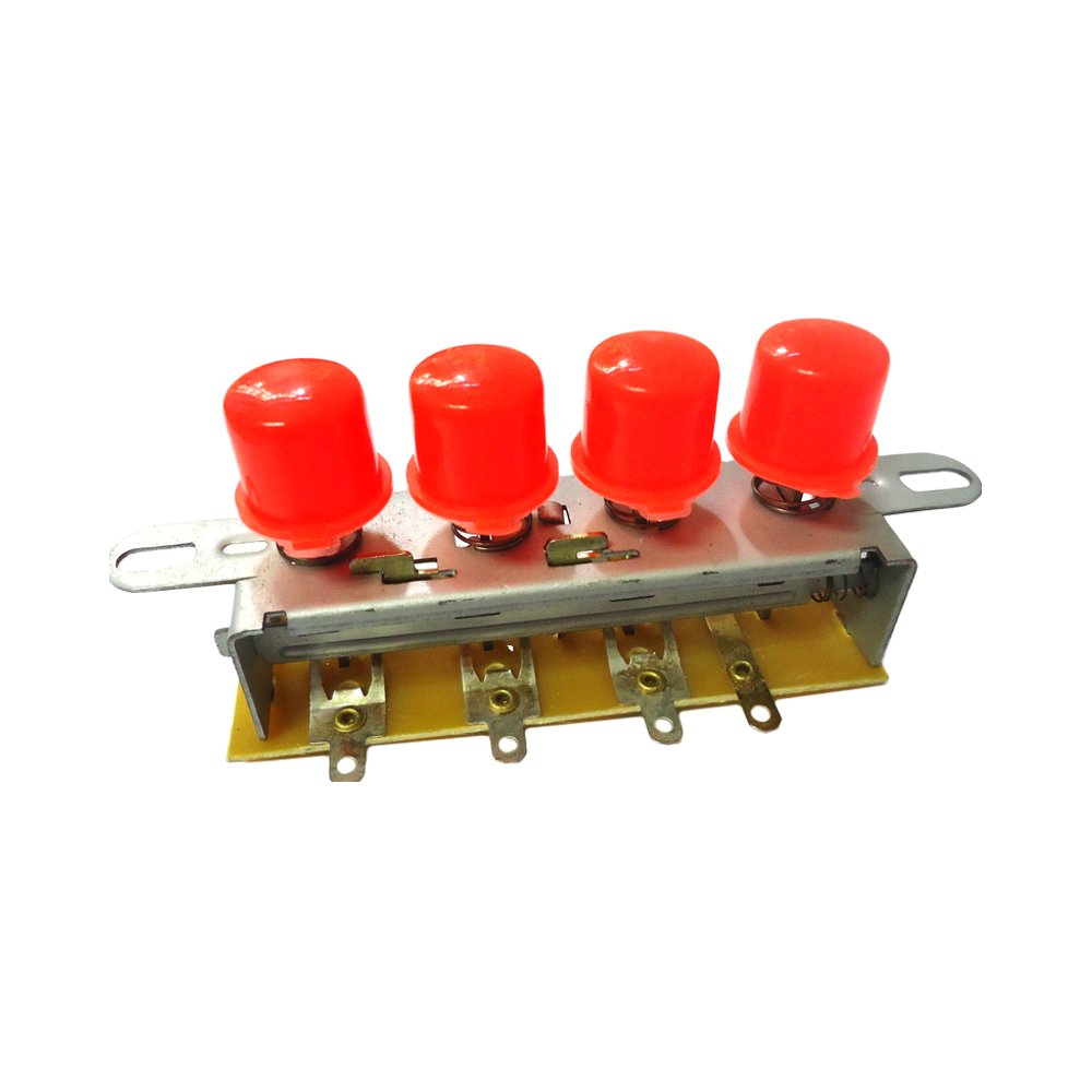 ROHS Approved 1A Fan Push Button Keyboard Switch Momentary Operation 250v Max. Voltage Control