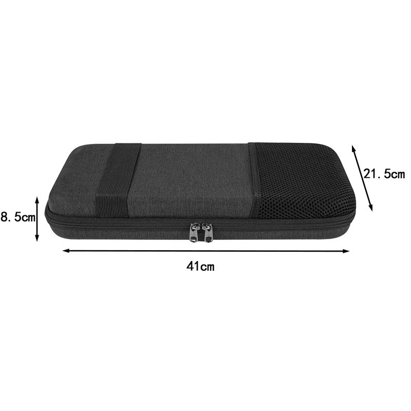 Waterproof Anti-Fall EVA Wireless Keyboard Storage Box Portable Bag for Special Purpose Cases
