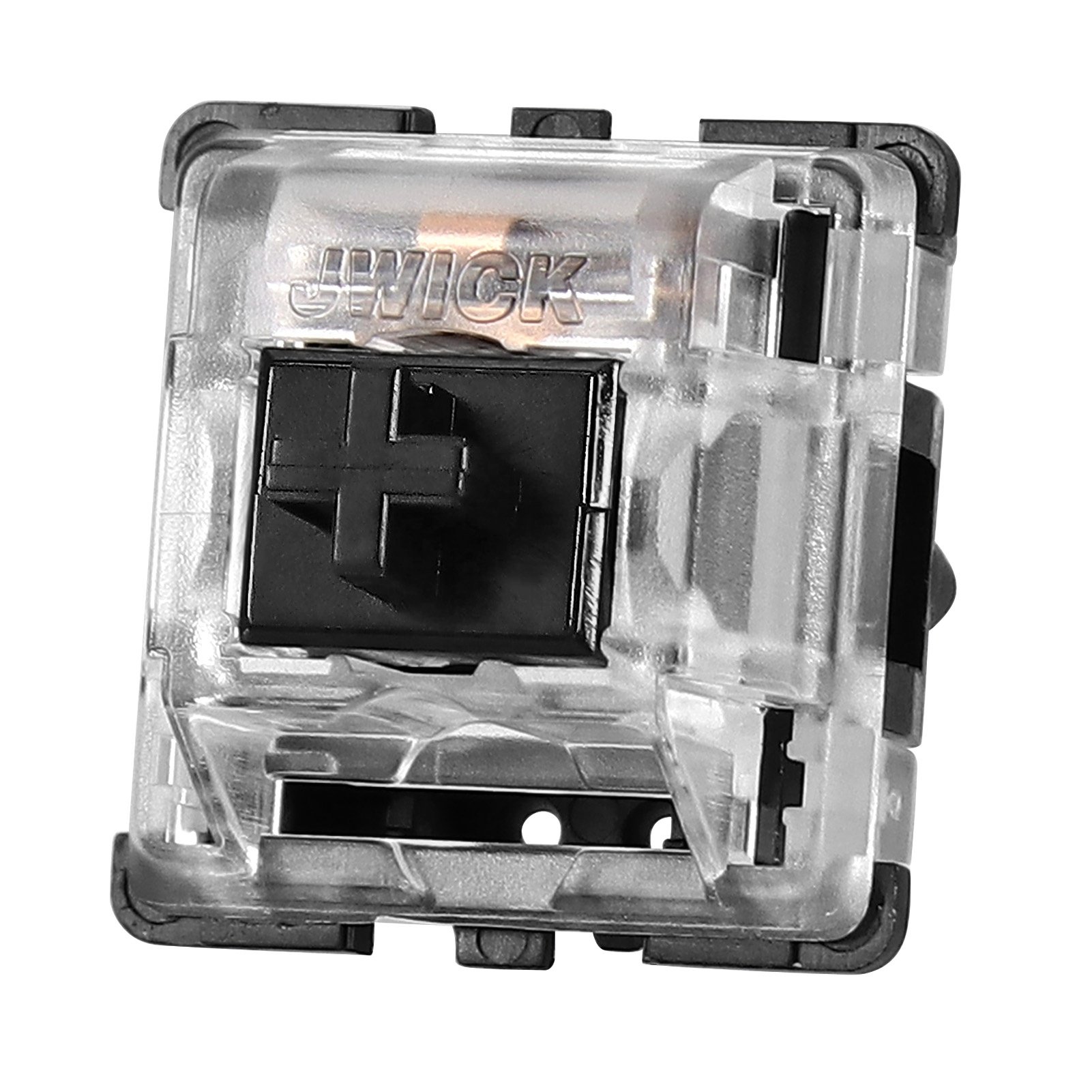 JWICK Mechanical Gaming Keyboard Switch Budget JWK Black Linear Switch 5Pins PCB Mounted Keyswitch 58.5g