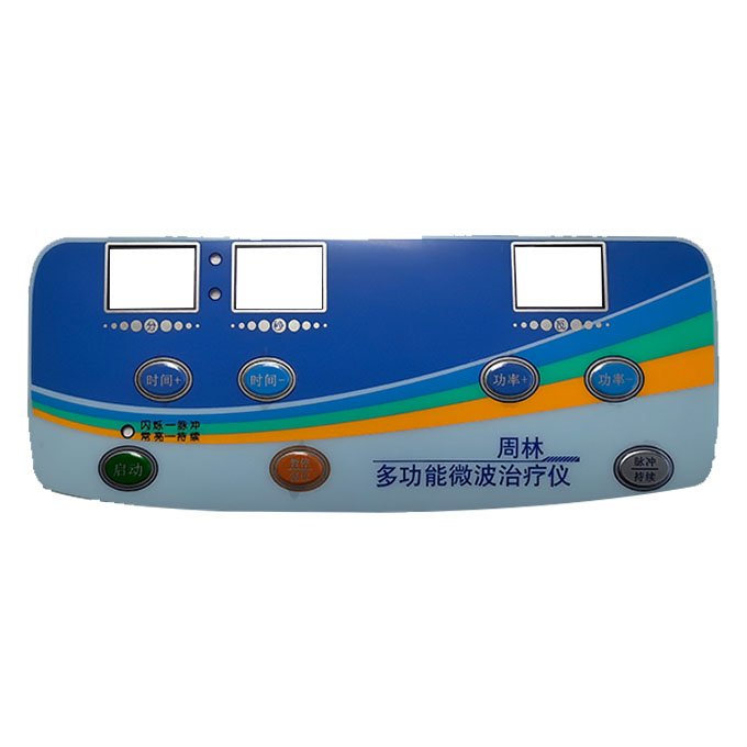 Silk Screen Matte PVC membrane Switch Face Stick Drum Pack PC Panel PET Panel Control Stick with Keys Keypad & Keyboard Keypads