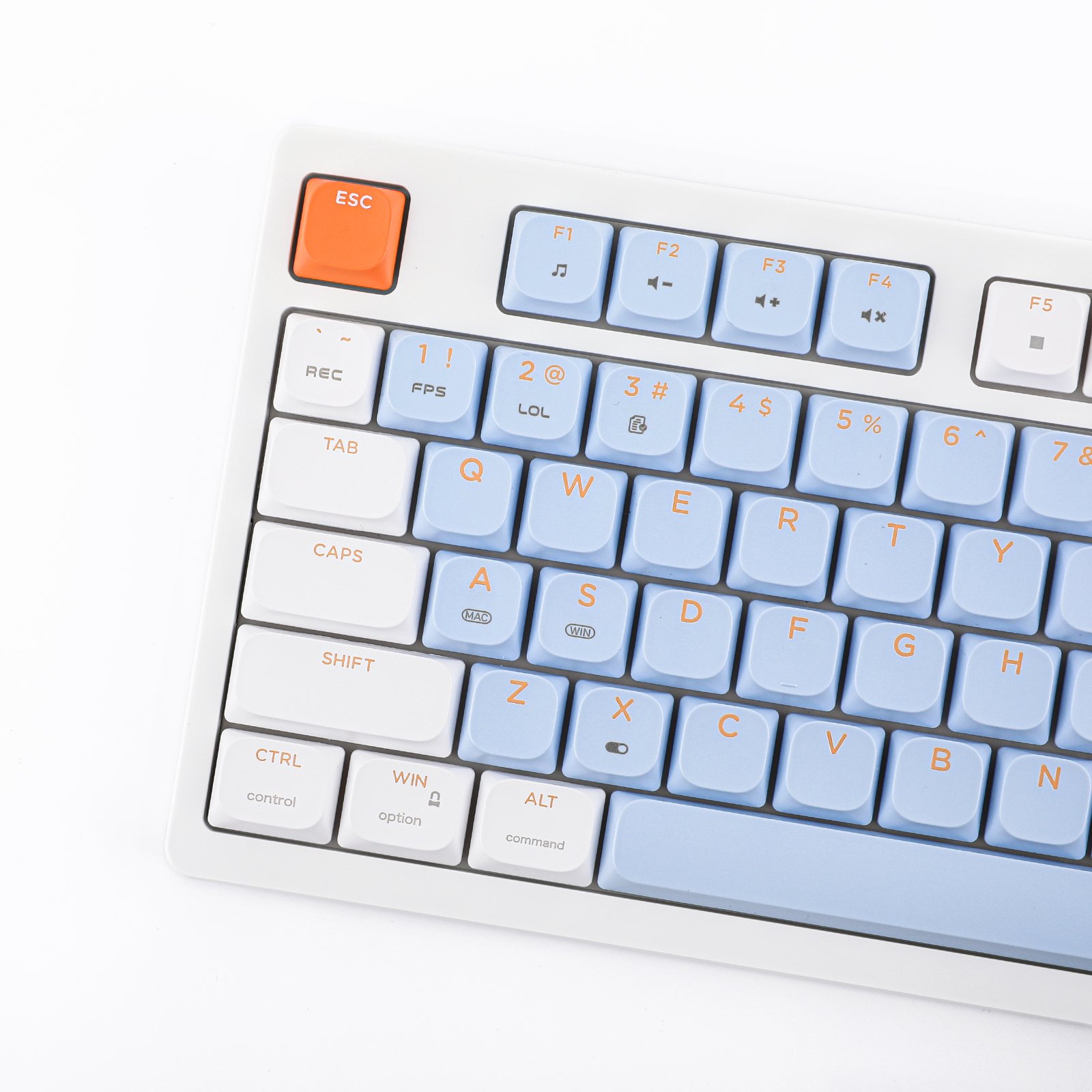 customizable items Ajazz AKP815 75% Gasket-mounted Low-profile Mechanical Keyboard with Customizable Touch Screen keyboard rgb