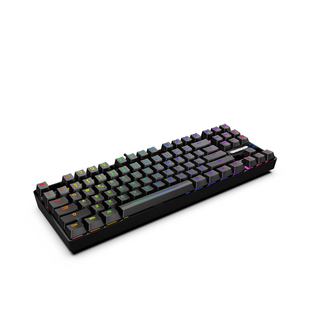 RGB Mechanical Gaming Keyboard 87 Keys LED Backlit Wired Programmable For teclado gamer