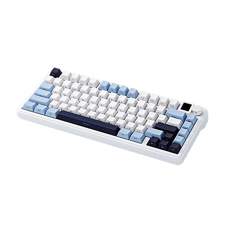 Custom Screen 75% PC RGB Bluetooth Wired Wireless Gaming Mechanical Keyboard with TFT Display